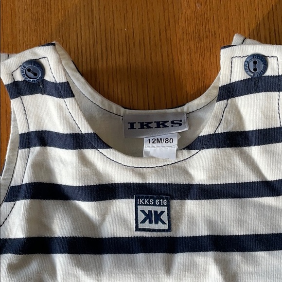 NWT Ikks girls marine romper - Picture 3 of 4